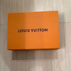 Authentic Louis Vuitton Signature Orange Gift Box